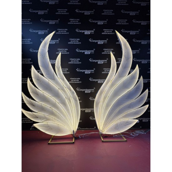 Melek Işıklı Fon (2 Adet) – LED Aydınlatmalı Dekoratif Organizasyon Fon | Organizasyon Outlet Melek Işıklı Fon (2 Adet) – LED Aydınlatmalı Dekoratif Organizasyon Fon | Organizasyon Outlet